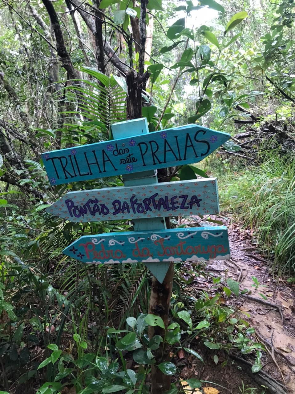 Trail of the seven deserted beaches